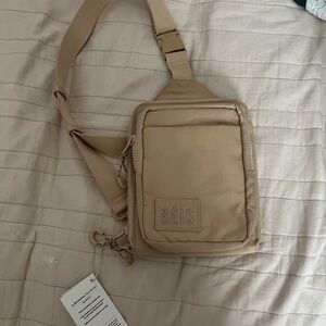 BEIS Tan Crossbody Bag